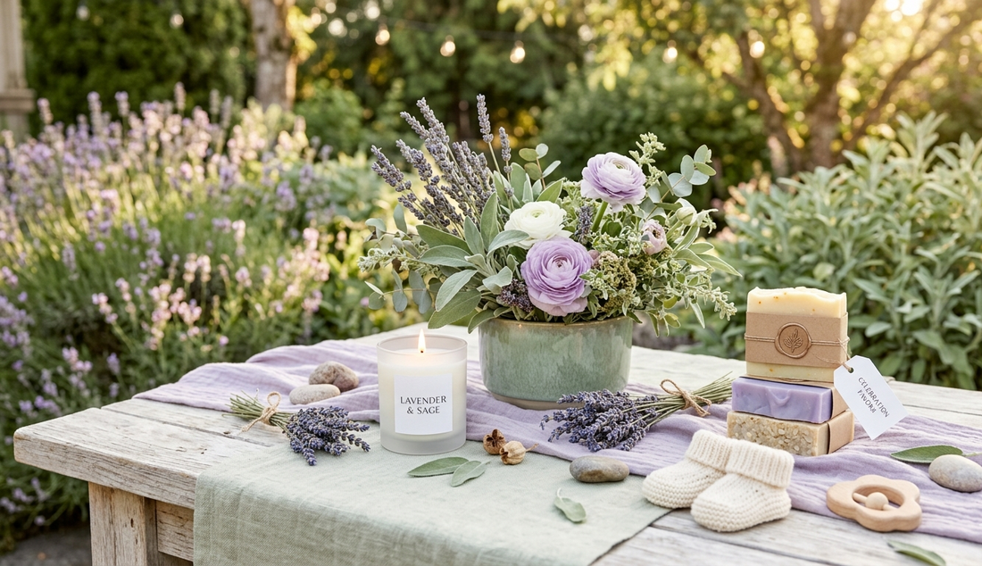 5 Reasons to Choose a Lavender and Sage Gender Reveal Palette