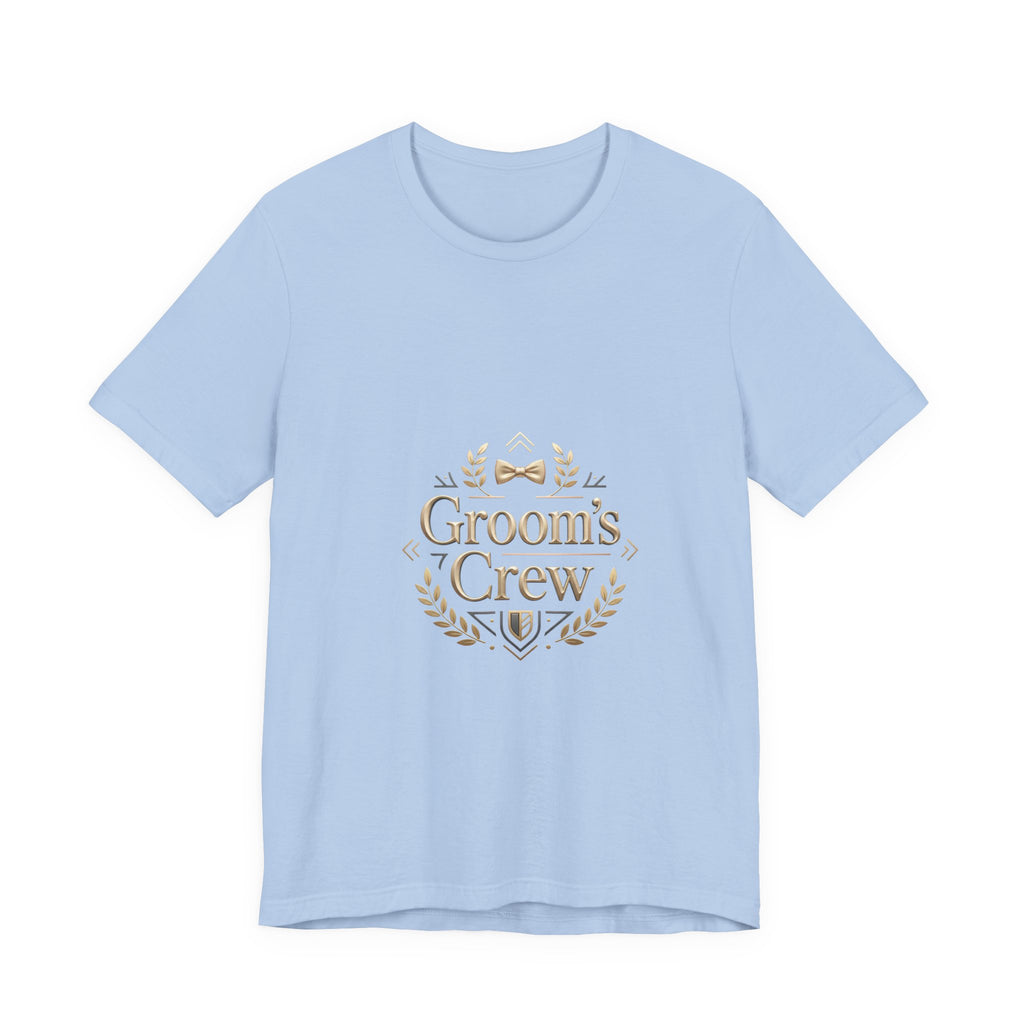 Groom's Crew T‑Shirt — Wedding Party Bachelor Tee T-shirt
