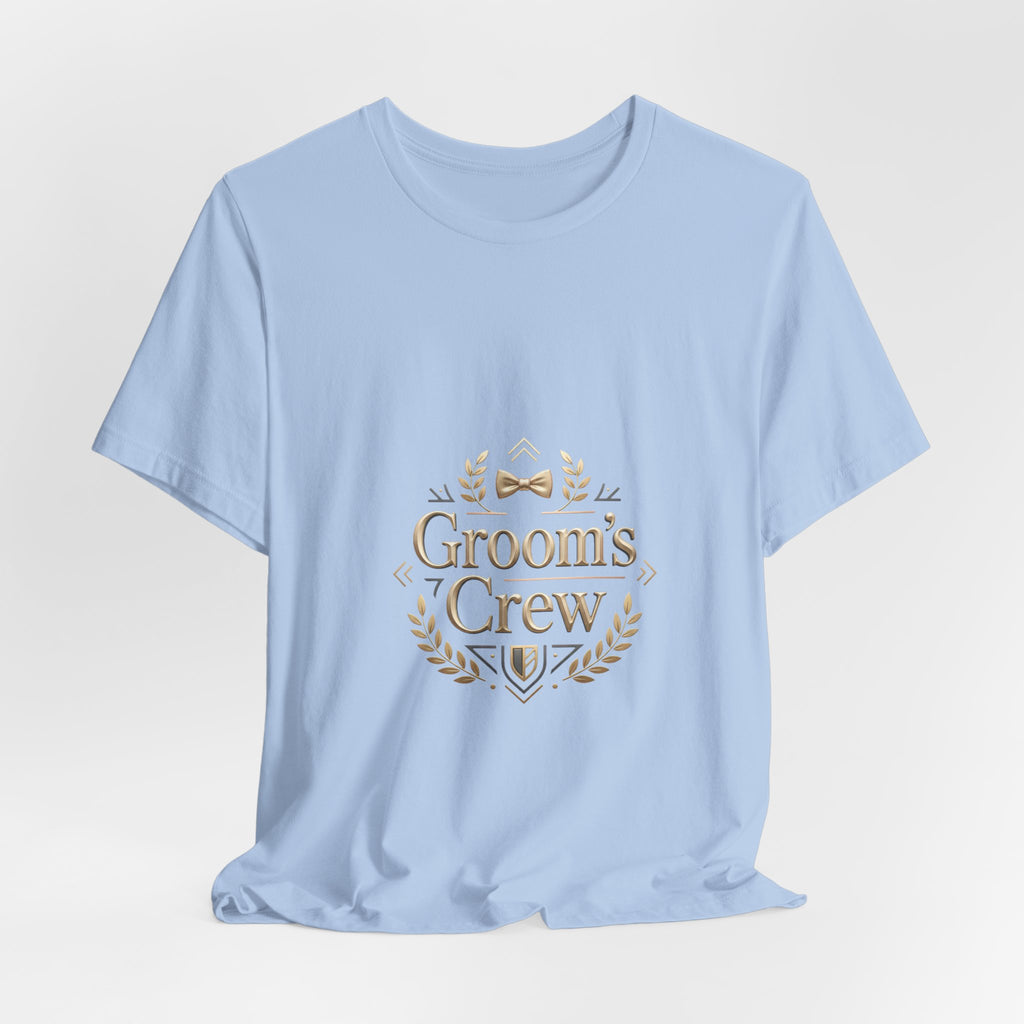 Groom's Crew T‑Shirt — Wedding Party Bachelor Tee T-shirt
