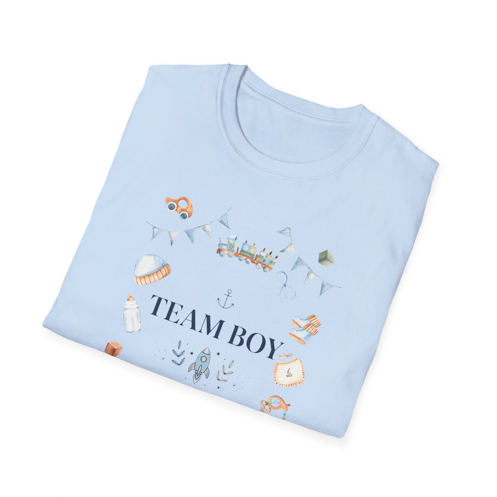 Baby Boy Celebration T-Shirt – Cute & Minimalist Design