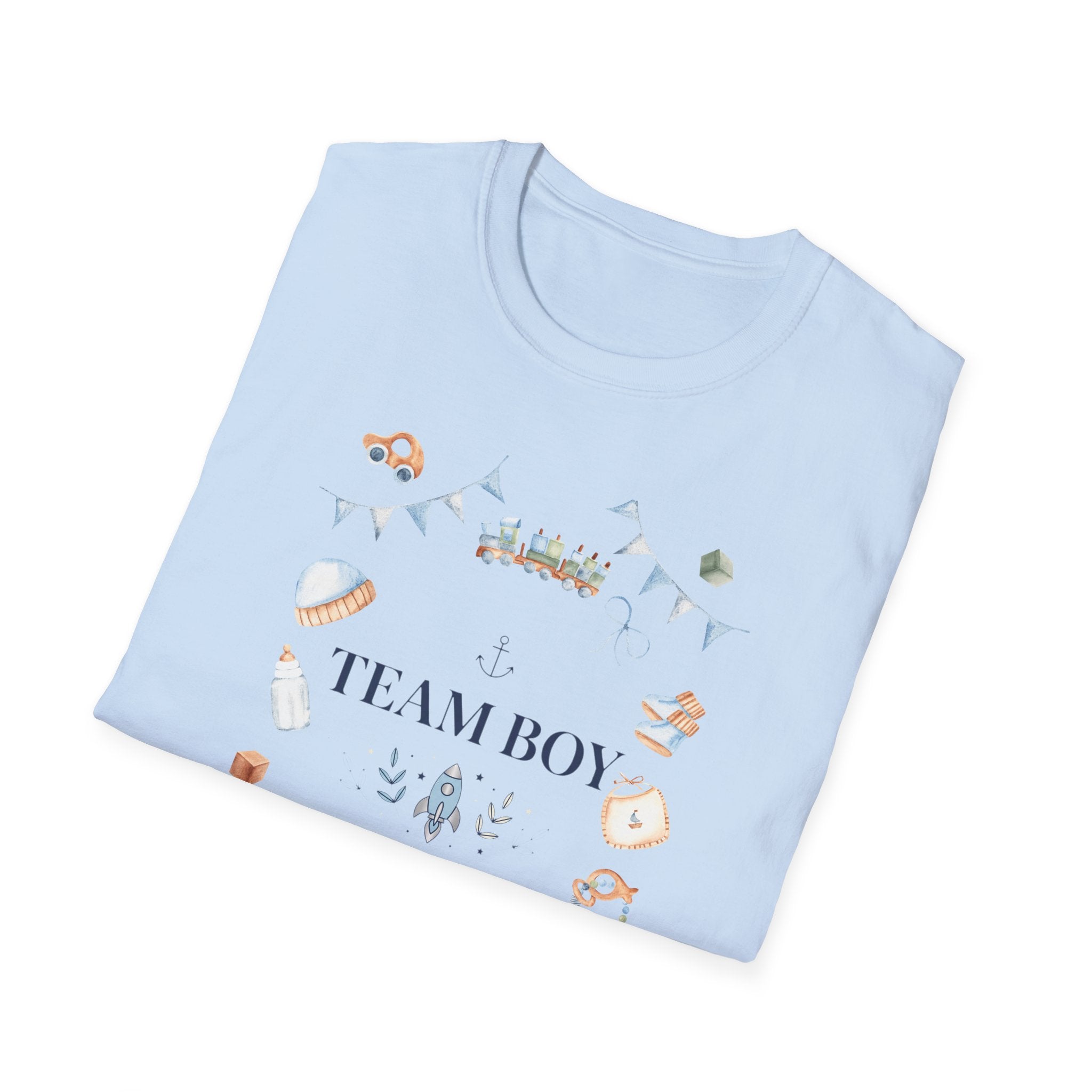 Baby Boy Celebration T-Shirt – Cute & Minimalist Design