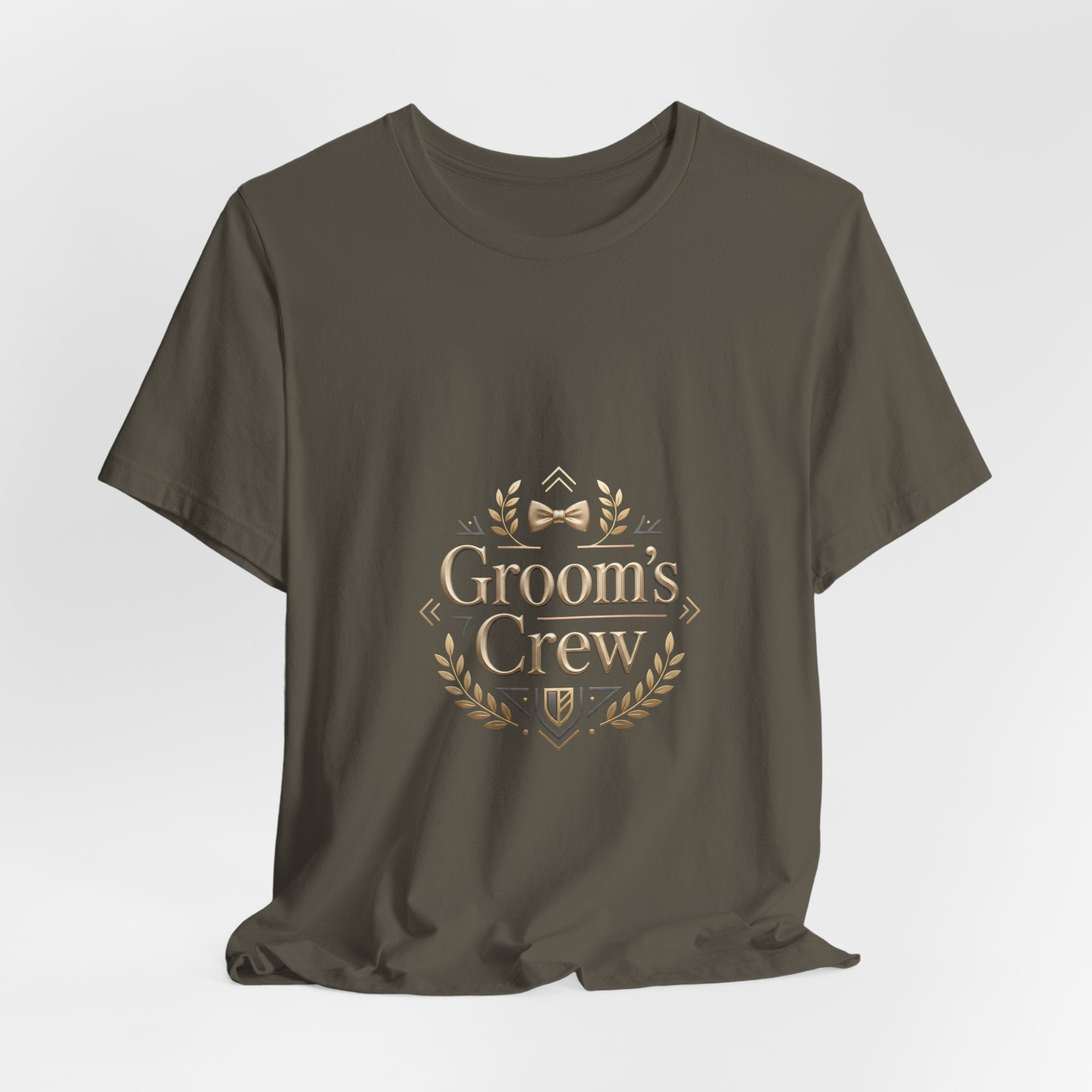 Groom's Crew T‑Shirt — Wedding Party Bachelor Tee T-shirt