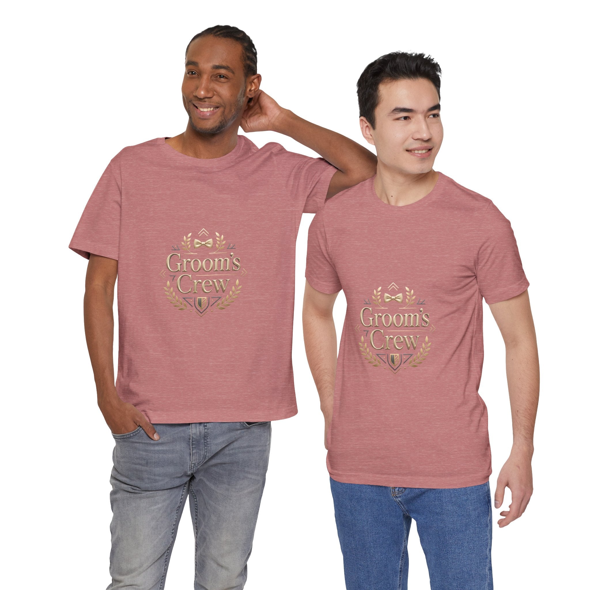 Groom's Crew T‑Shirt — Wedding Party Bachelor Tee T-shirt