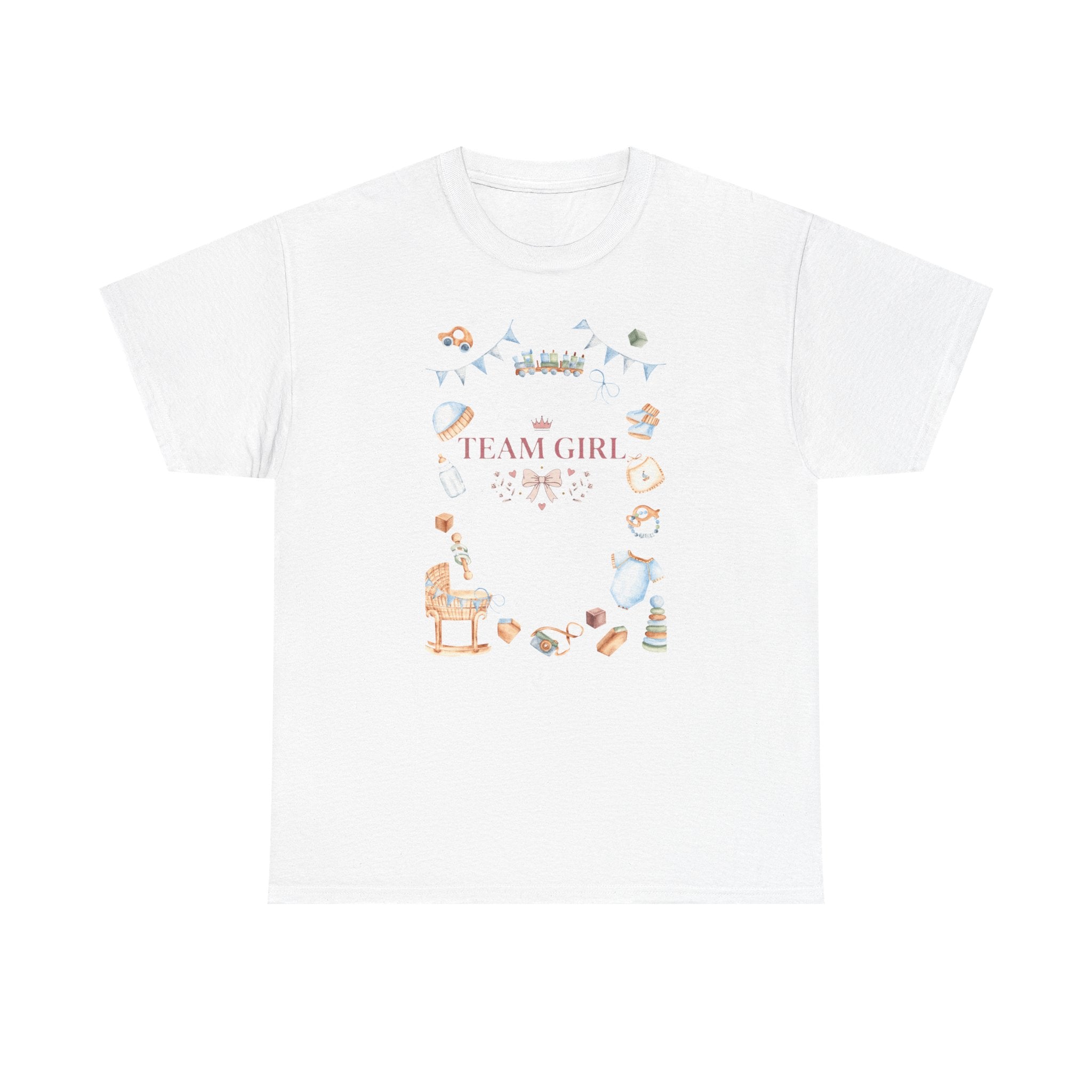 Baby Girl Celebration T-Shirt – Cute & Minimalist Design