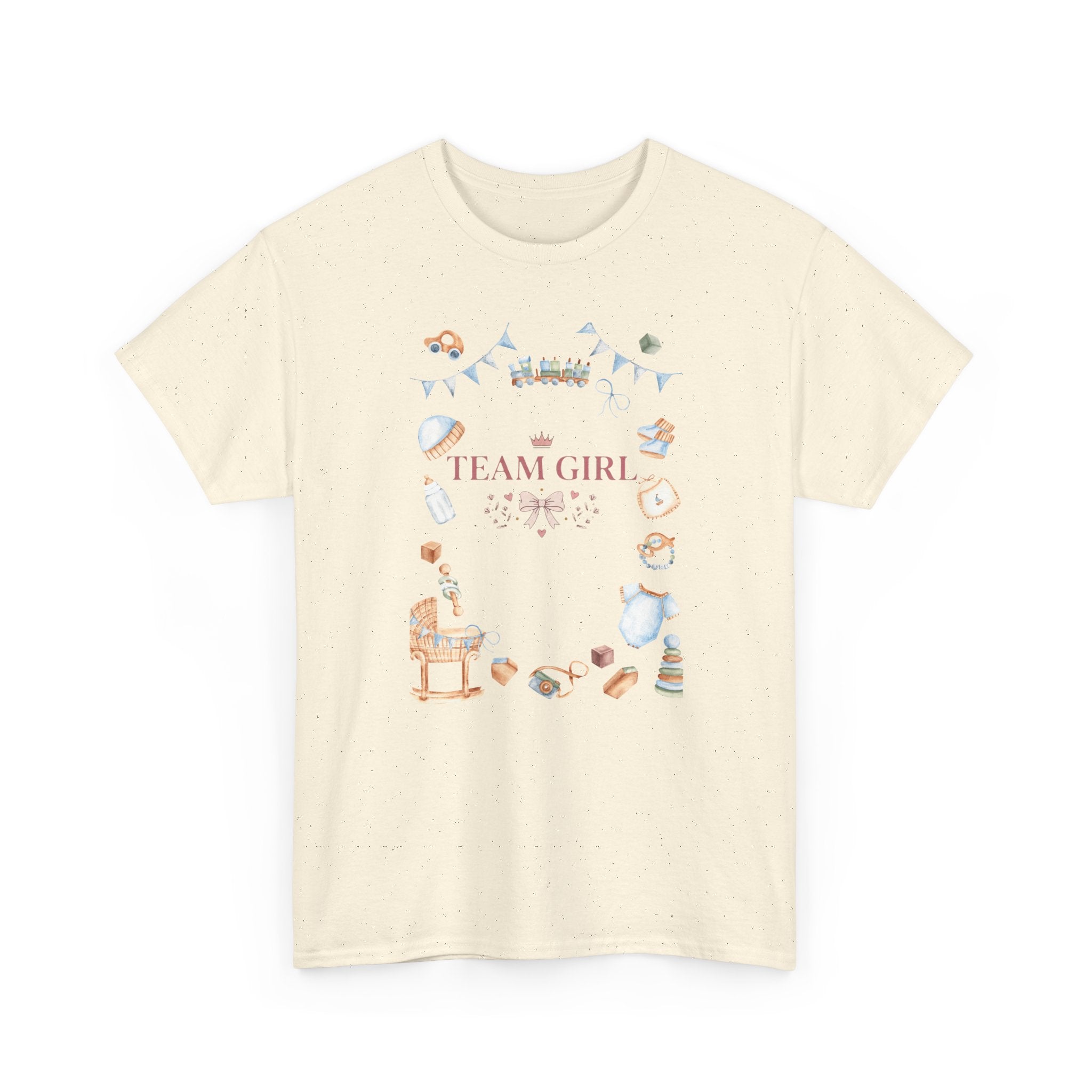Baby Girl Celebration T-Shirt – Cute & Minimalist Design