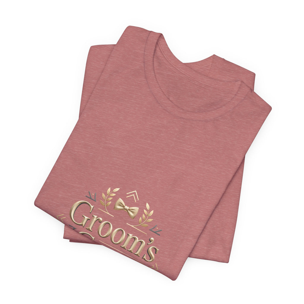 Groom's Crew T‑Shirt — Wedding Party Bachelor Tee T-shirt