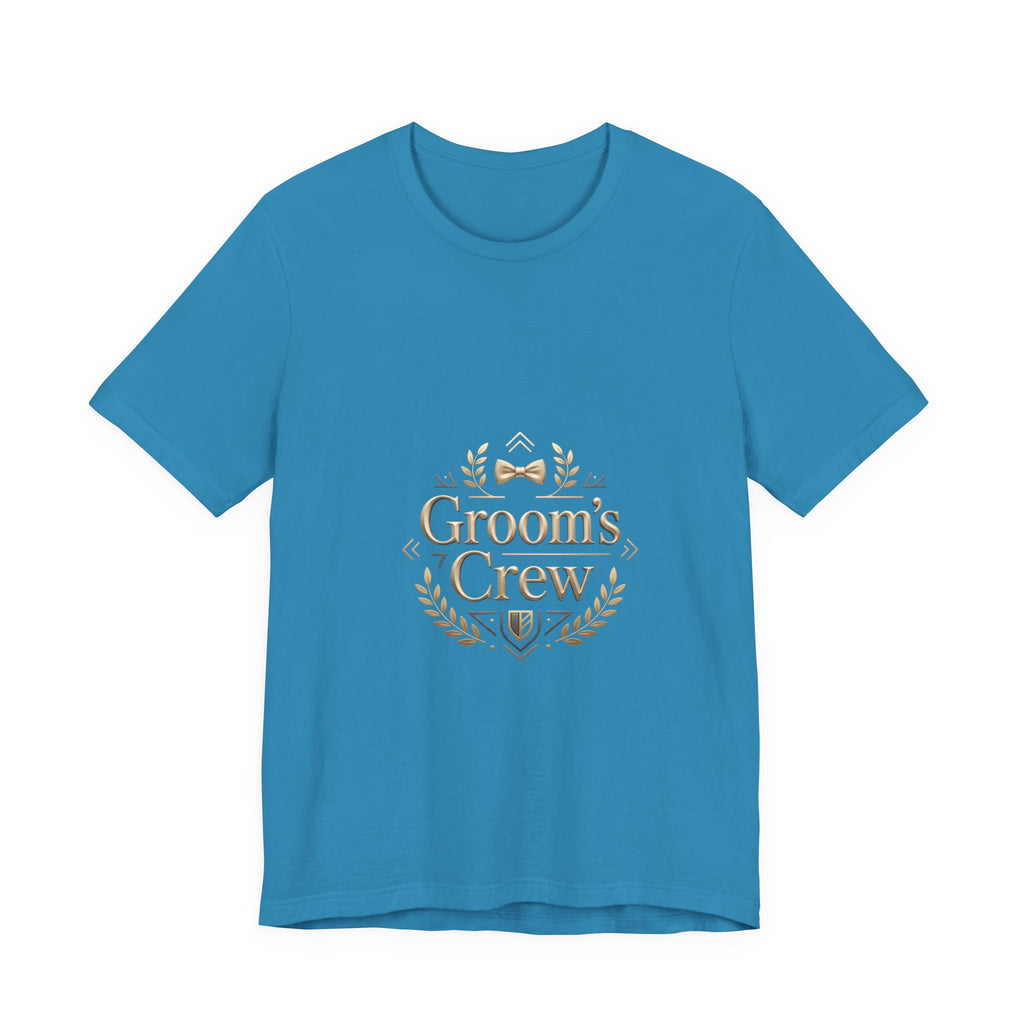 Groom's Crew T‑Shirt — Wedding Party Bachelor Tee T-shirt
