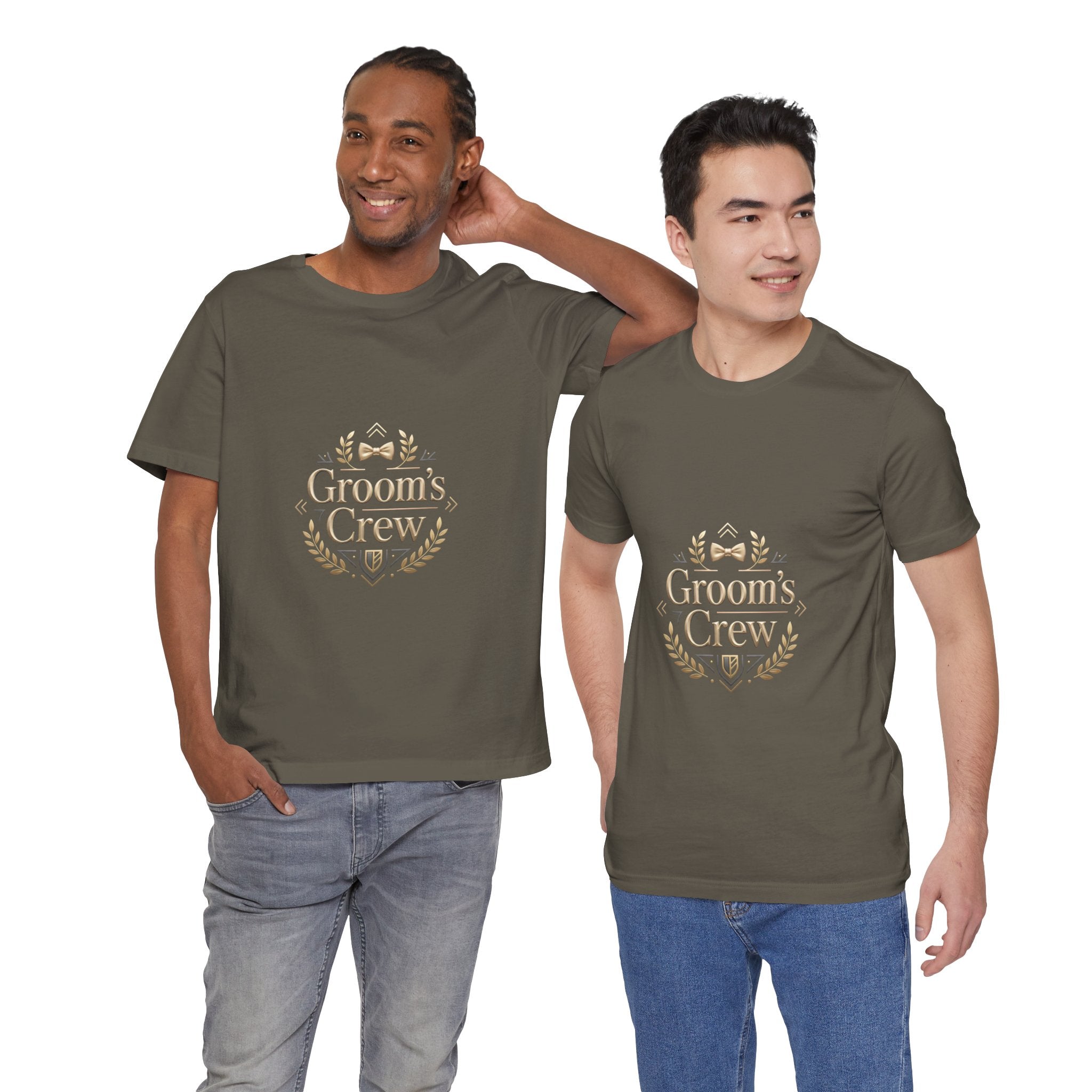 Groom's Crew T‑Shirt — Wedding Party Bachelor Tee T-shirt