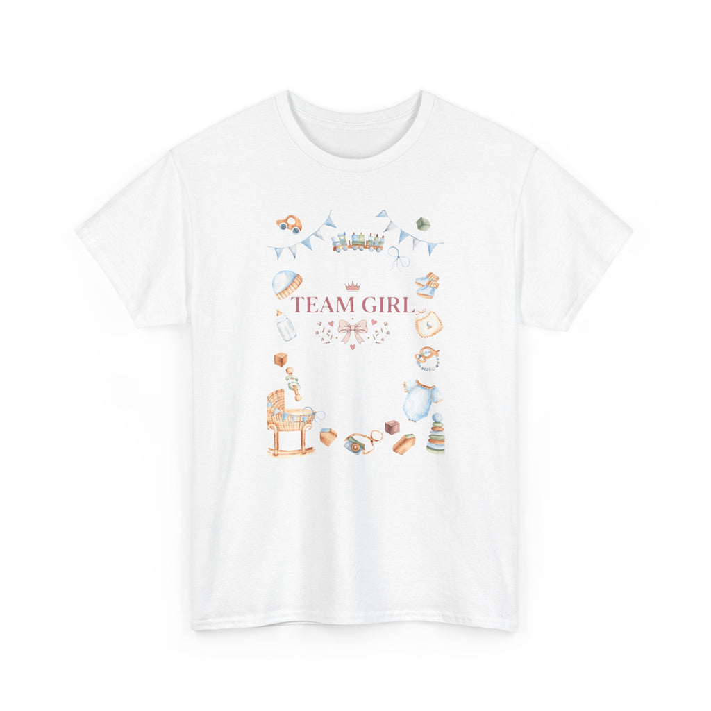 Baby Girl Celebration T-Shirt – Cute & Minimalist Design