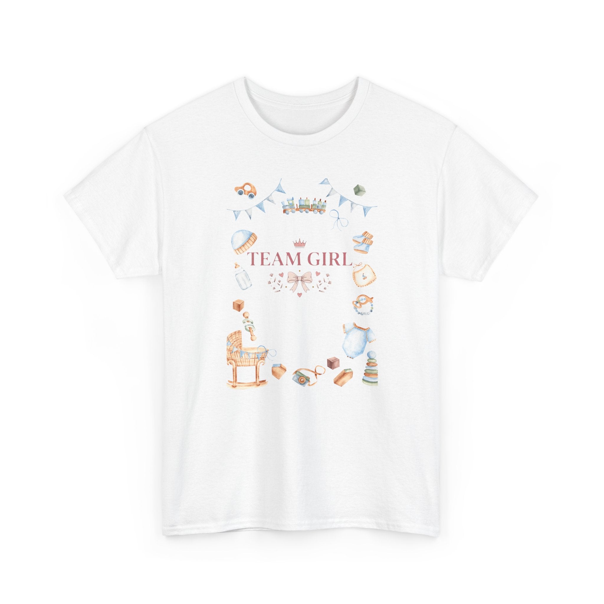 Baby Girl Celebration T-Shirt – Cute & Minimalist Design