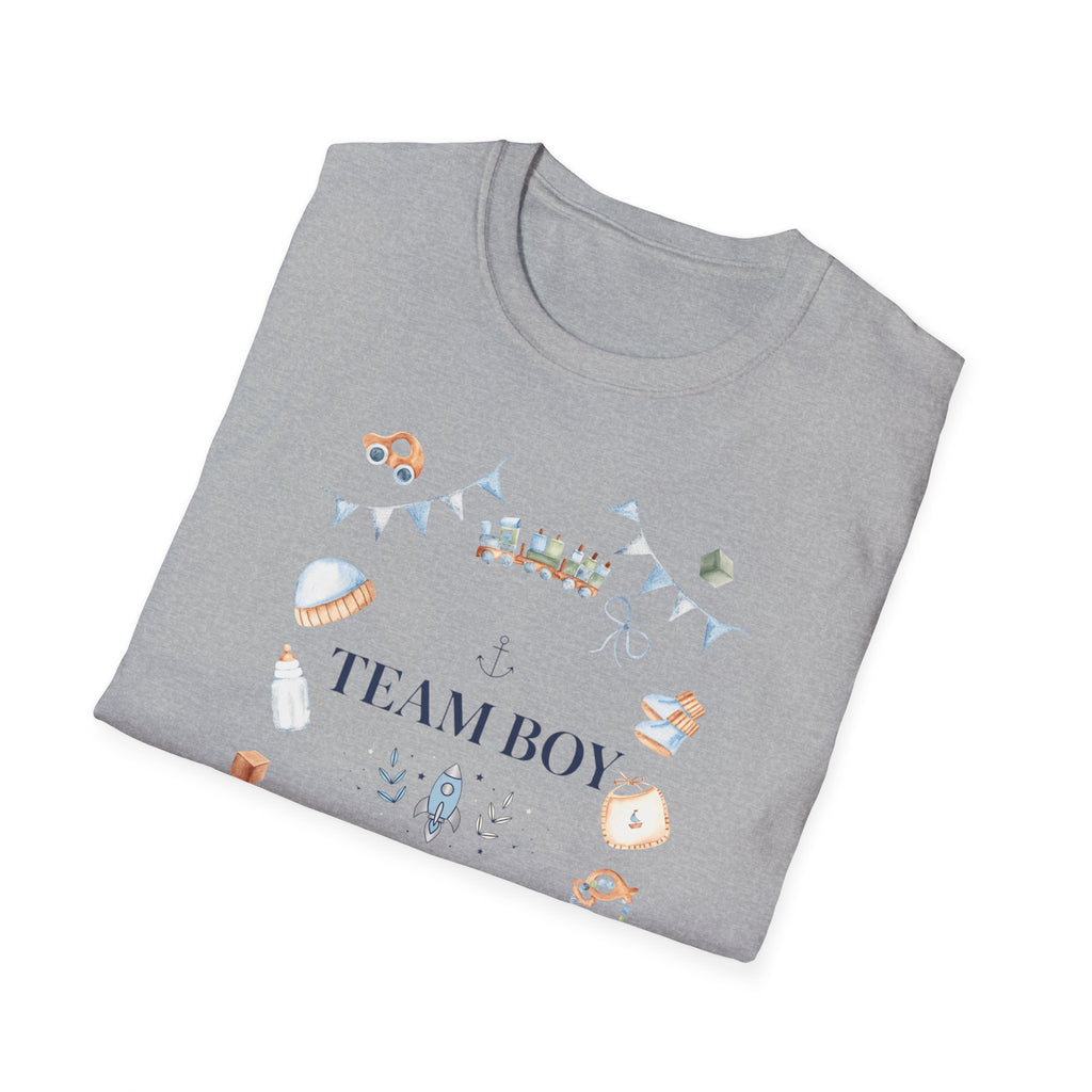 Baby Boy Celebration T-Shirt – Cute & Minimalist Design