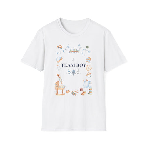 Baby Boy Celebration T-Shirt – Cute & Minimalist Design