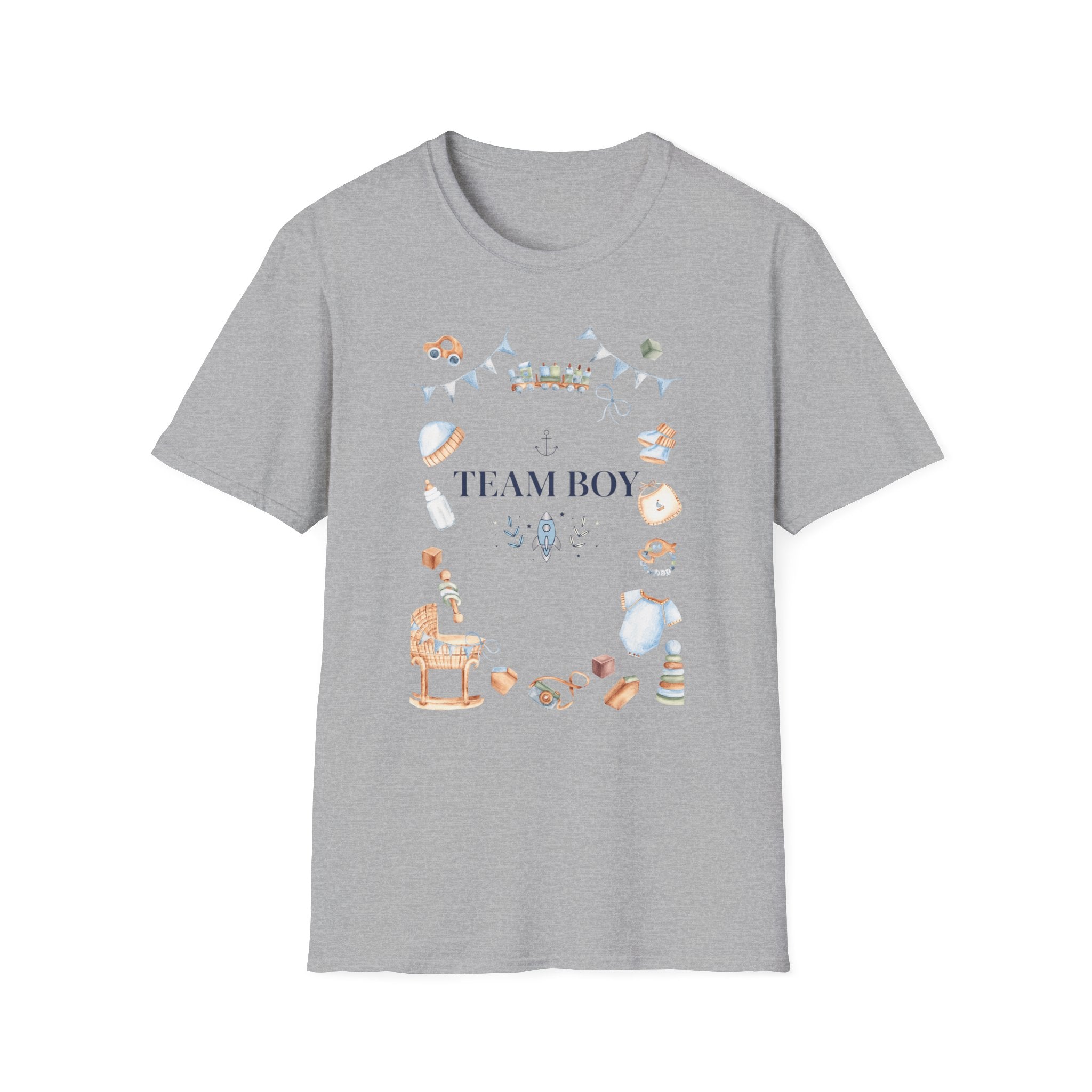 Baby Boy Celebration T-Shirt – Cute & Minimalist Design