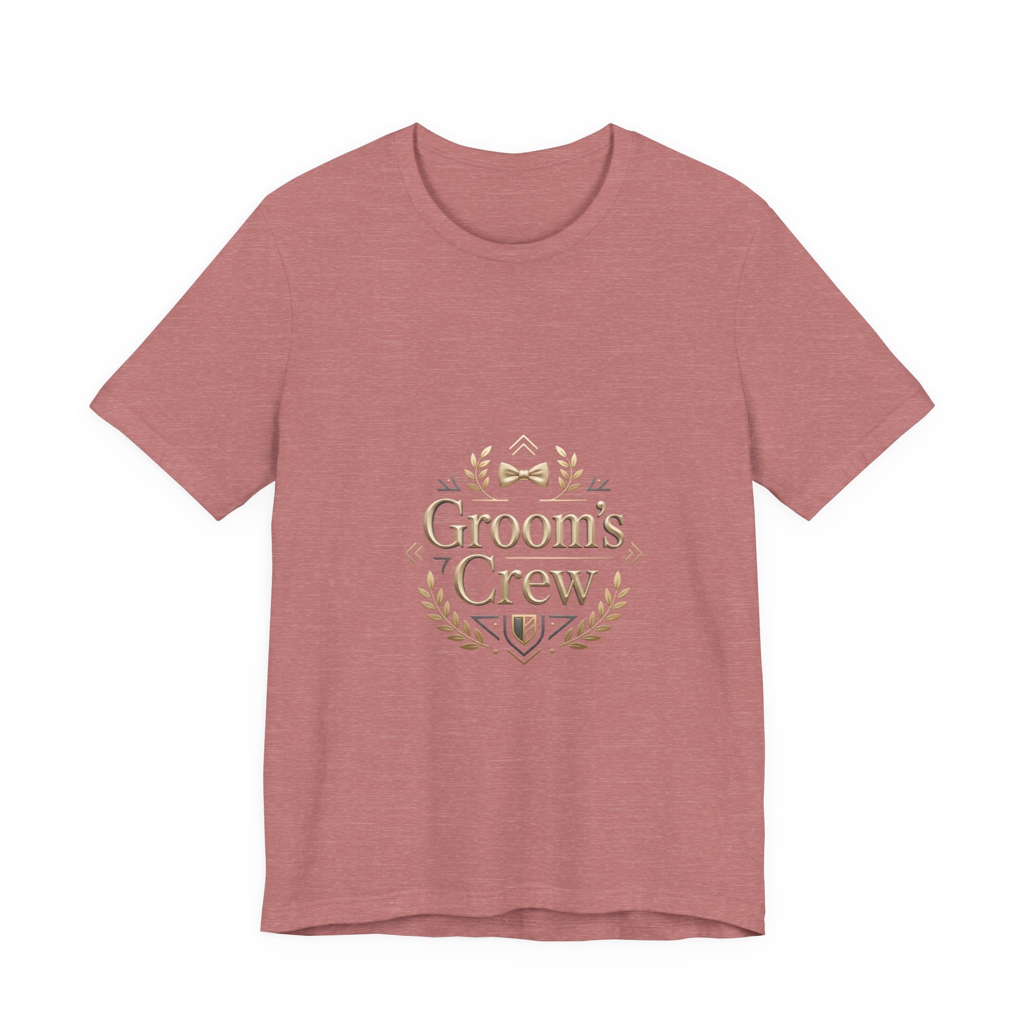 Groom's Crew T‑Shirt — Wedding Party Bachelor Tee T-shirt