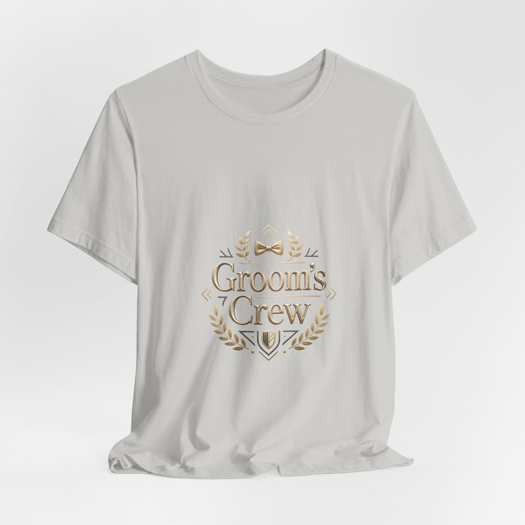 Groom's Crew T‑Shirt — Wedding Party Bachelor Tee T-shirt