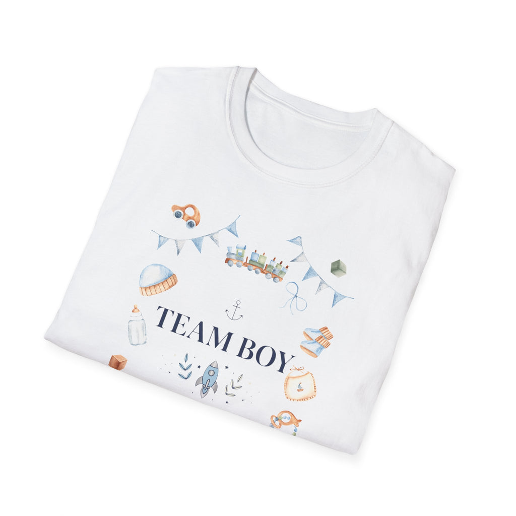 Baby Boy Celebration T-Shirt – Cute & Minimalist Design