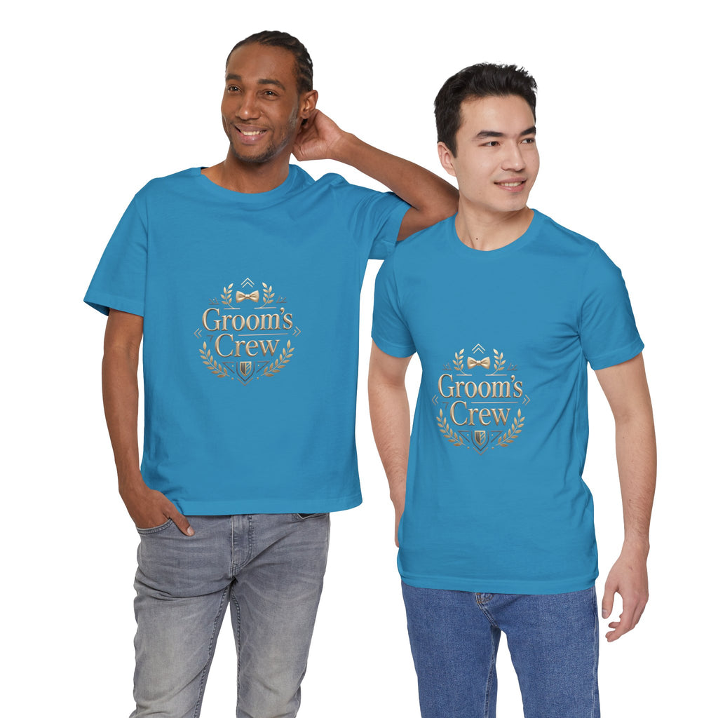 Groom's Crew T‑Shirt — Wedding Party Bachelor Tee T-shirt