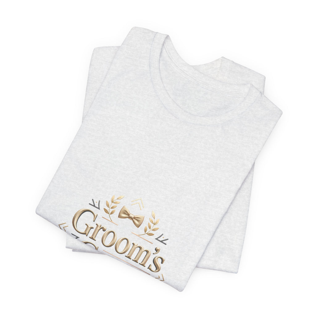 Groom's Crew T‑Shirt — Wedding Party Bachelor Tee T-shirt