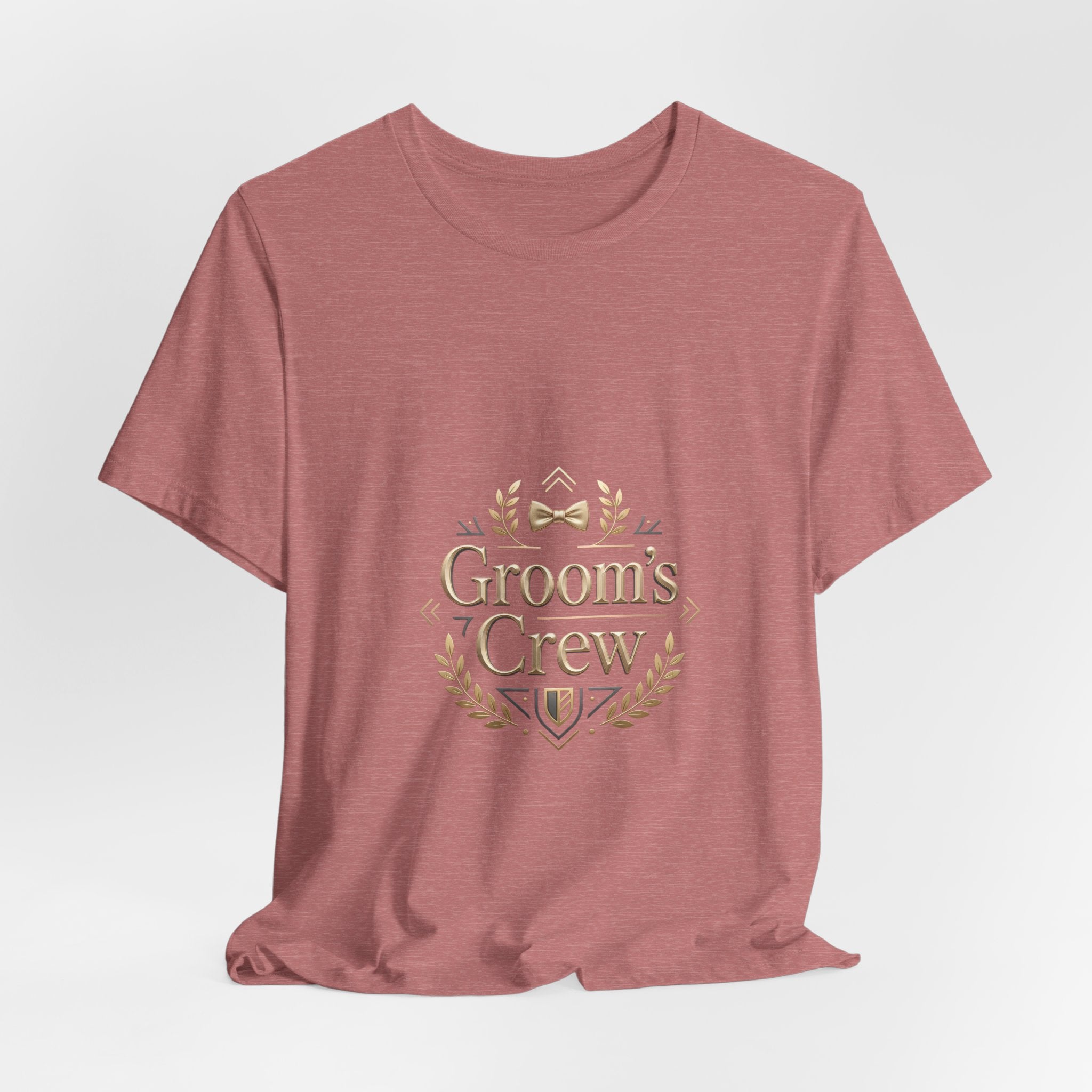 Groom's Crew T‑Shirt — Wedding Party Bachelor Tee T-shirt