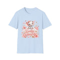 Baby Shower Elephant T-Shirt — Cute Pink Floral Baby Shower Tee
